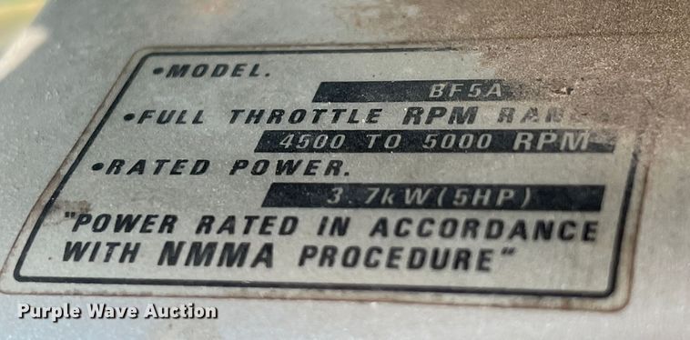 image for item DR5735 2001 Buster  boat