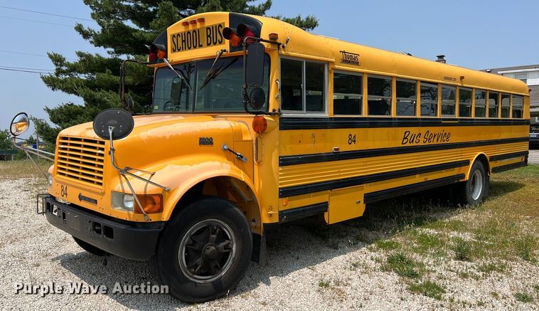 image for item II9165 1998 International 3800  school bus
