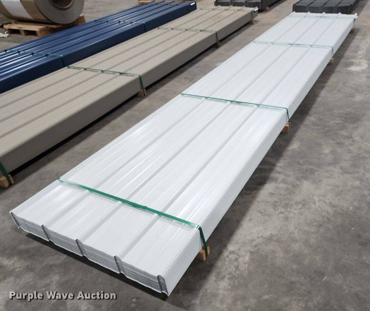 image for item KC9665 (170) sheets of Doerkson Metal Components metal siding/roofing