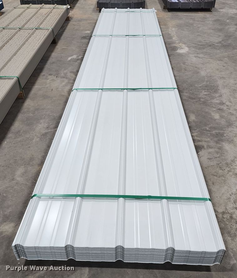 image for item KC9665 (170) sheets of Doerkson Metal Components metal siding/roofing