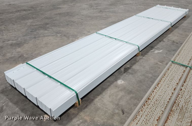 image for item KC9665 (170) sheets of Doerkson Metal Components metal siding/roofing