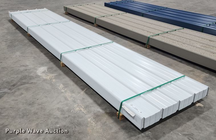 image for item KC9665 (170) sheets of Doerkson Metal Components metal siding/roofing