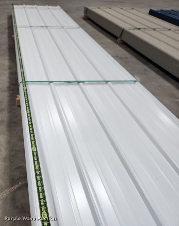 image for item KC9665 (170) sheets of Doerkson Metal Components metal siding/roofing
