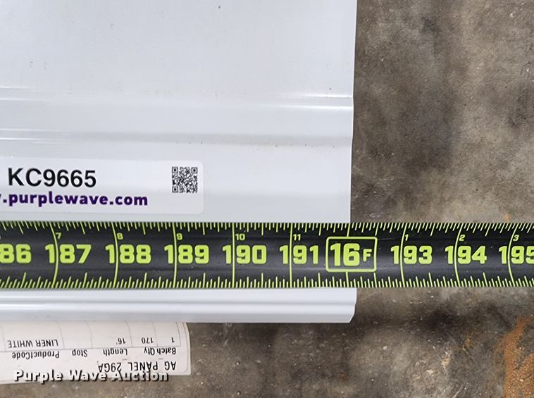 image for item KC9665 (170) sheets of Doerkson Metal Components metal siding/roofing