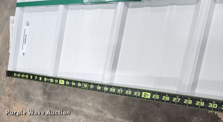image for item KC9665 (170) sheets of Doerkson Metal Components metal siding/roofing