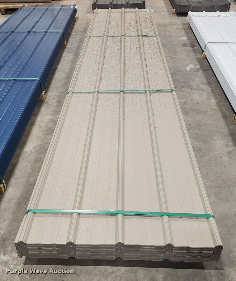 image for item KC9666 (170) sheets of Doerkson Metal Components metal siding/roofing