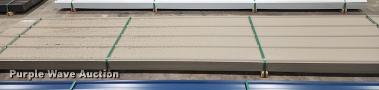 image for item KC9666 (170) sheets of Doerkson Metal Components metal siding/roofing