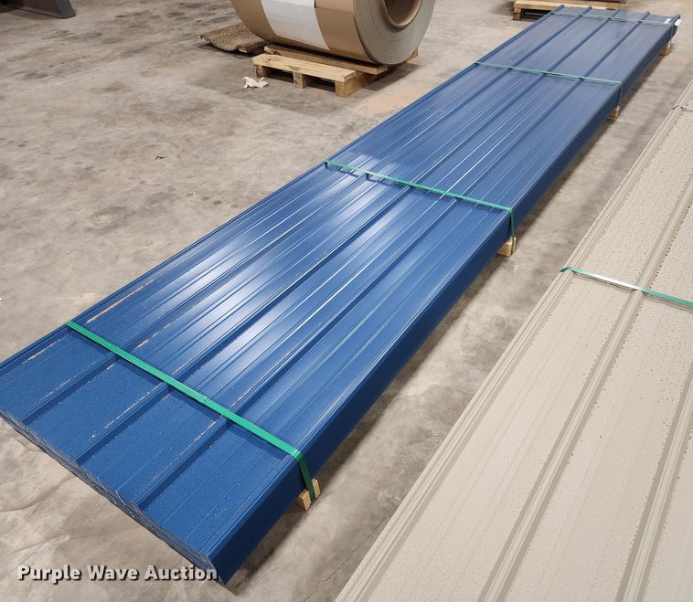 image for item KC9667 (170) sheets of Doerkson Metal Components metal siding/roofing