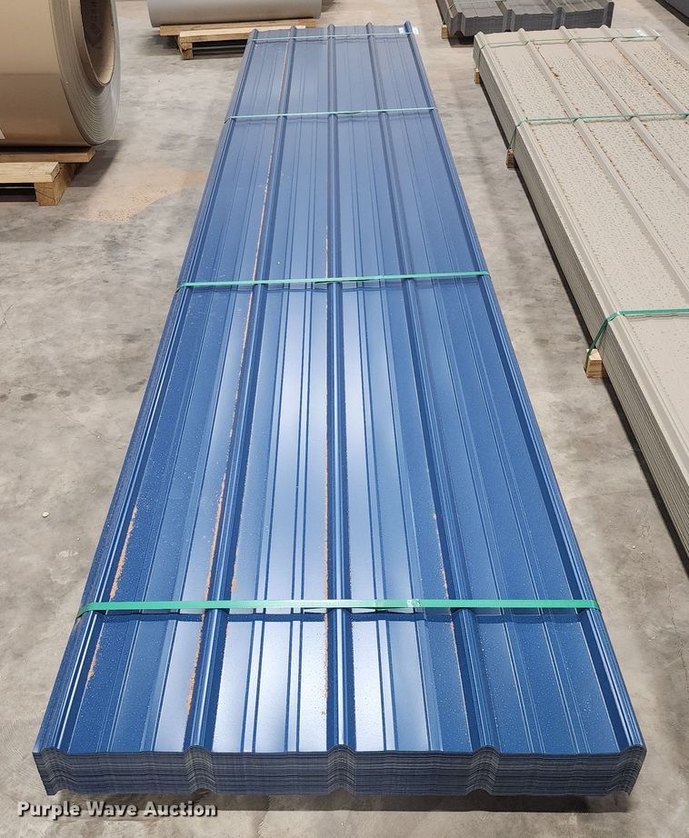 image for item KC9667 (170) sheets of Doerkson Metal Components metal siding/roofing