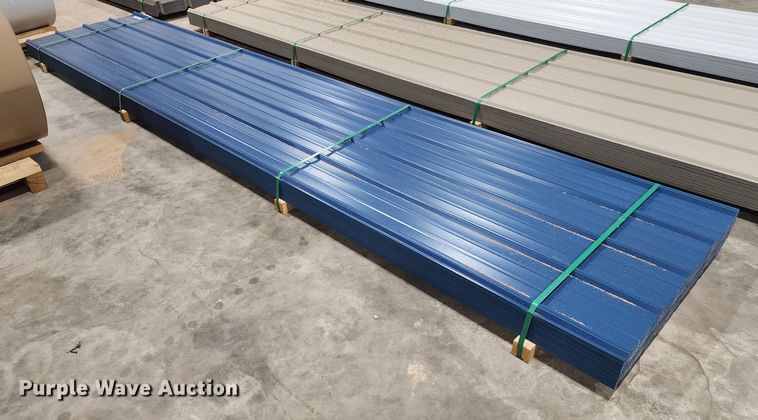 image for item KC9667 (170) sheets of Doerkson Metal Components metal siding/roofing