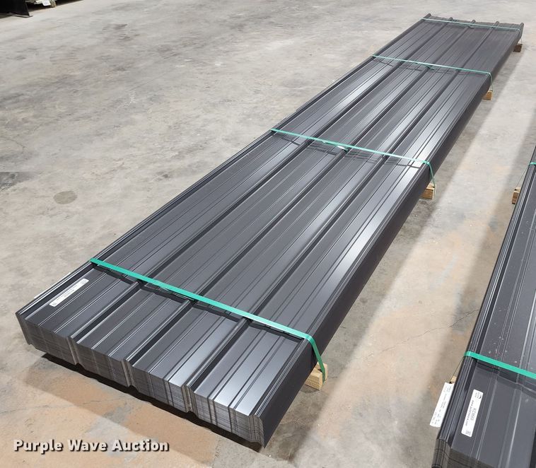 image for item KC9668 (100) sheets of Doerkson Metal Components metal siding/roofing