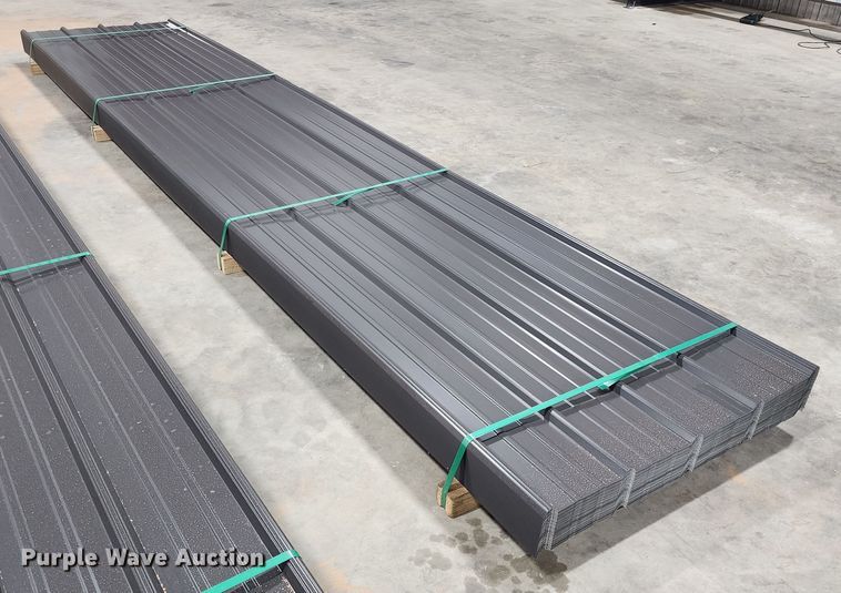image for item KC9668 (100) sheets of Doerkson Metal Components metal siding/roofing