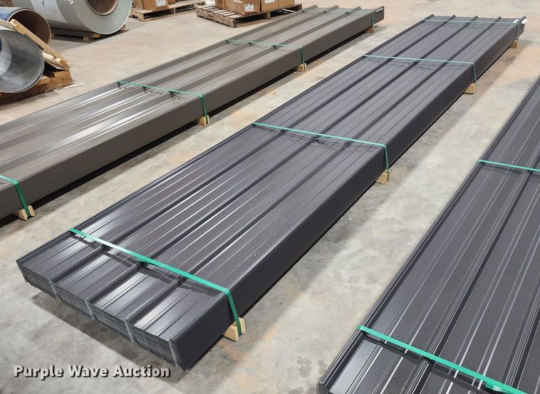 image for item KC9669 (100) sheets of Doerkson Metal Components metal siding/roofing