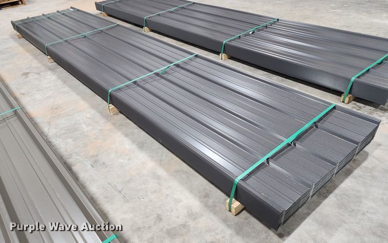 image for item KC9669 (100) sheets of Doerkson Metal Components metal siding/roofing