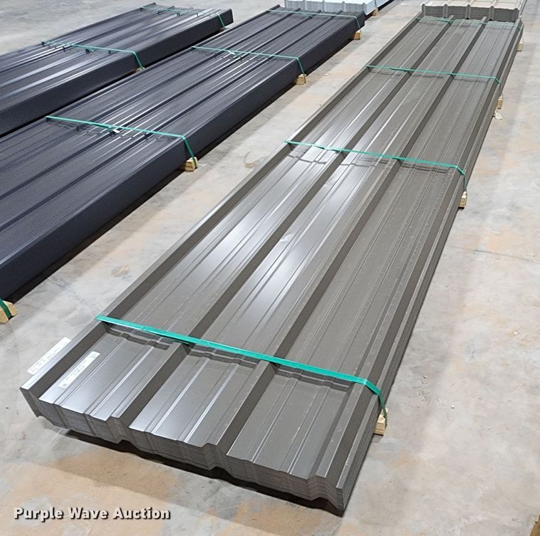 image for item KC9670 (100) sheets of Doerkson Metal Components metal siding/roofing