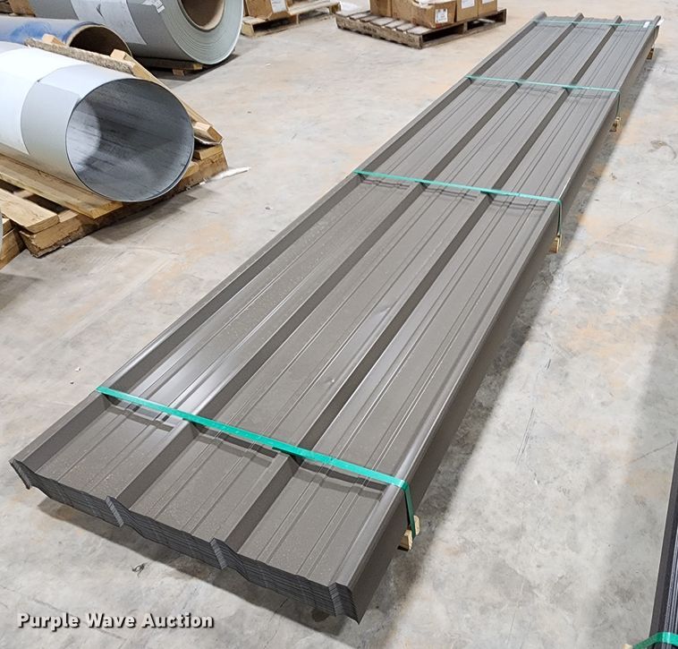 image for item KC9670 (100) sheets of Doerkson Metal Components metal siding/roofing