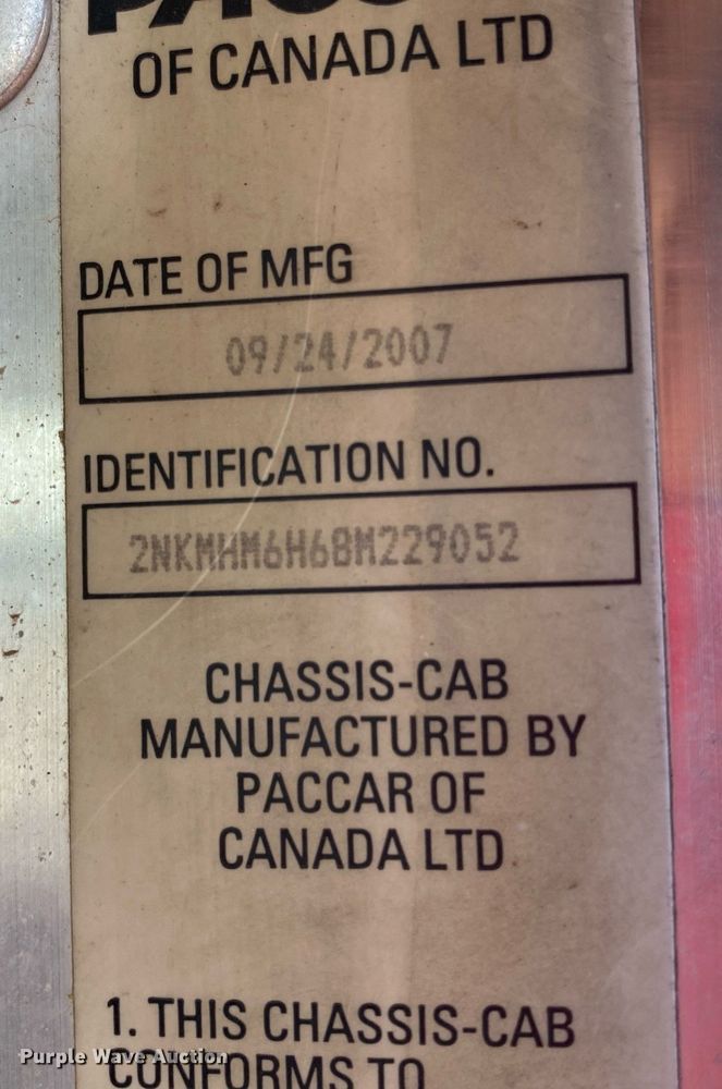 image for item KW9245 2008 Kenworth T300  fuel / lube truck