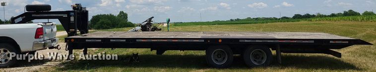 image for item LE9205 2010 Lakeside Trussmaster  tilt deck equipment trailer