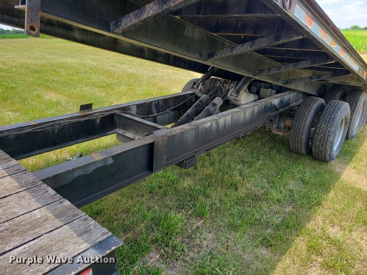 image for item LE9205 2010 Lakeside Trussmaster  tilt deck equipment trailer