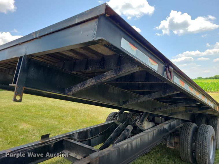 image for item LE9205 2010 Lakeside Trussmaster  tilt deck equipment trailer