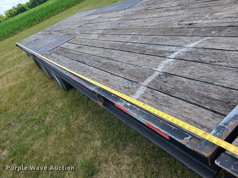 image for item LE9205 2010 Lakeside Trussmaster  tilt deck equipment trailer