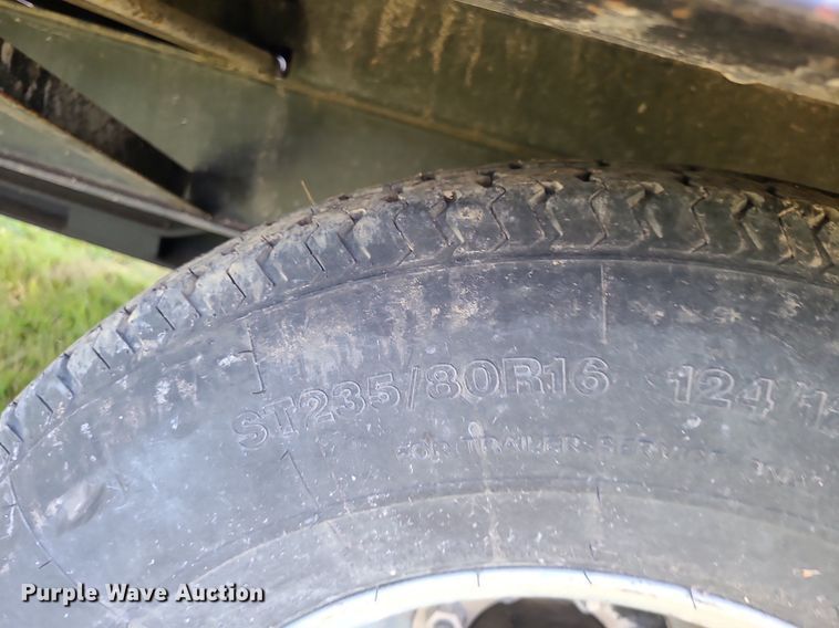 image for item LE9205 2010 Lakeside Trussmaster  tilt deck equipment trailer