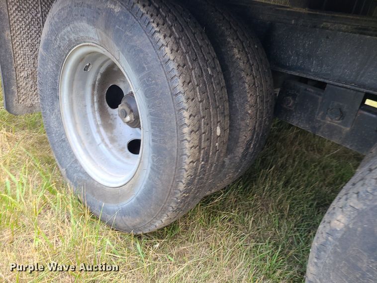 image for item LE9205 2010 Lakeside Trussmaster  tilt deck equipment trailer