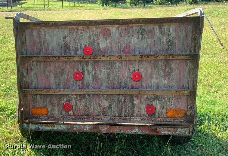 image for item LH9643 Shop built  utility trailer
