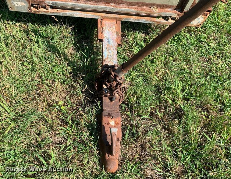 image for item LH9643 Shop built  utility trailer