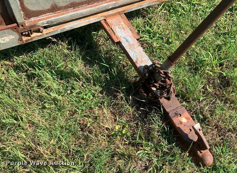 image for item LH9643 Shop built  utility trailer