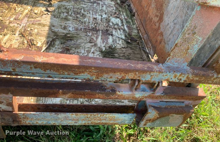 image for item LH9643 Shop built  utility trailer