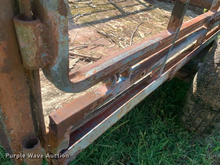 image for item LH9643 Shop built  utility trailer