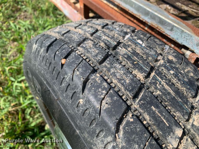 image for item LH9643 Shop built  utility trailer