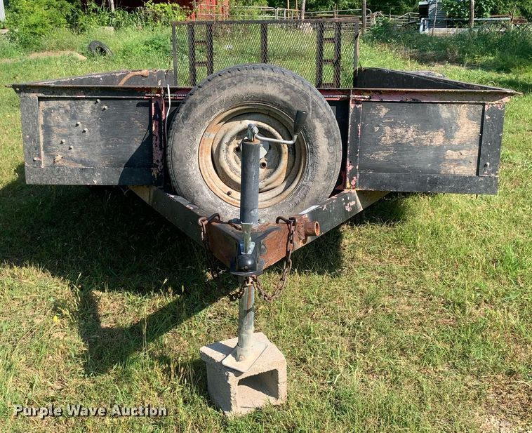 image for item LH9644 1998 Shop built  utility trailer