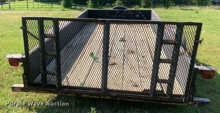 image for item LH9644 1998 Shop built  utility trailer