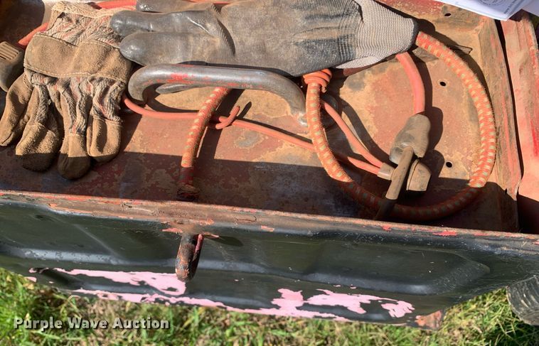 image for item LH9644 1998 Shop built  utility trailer