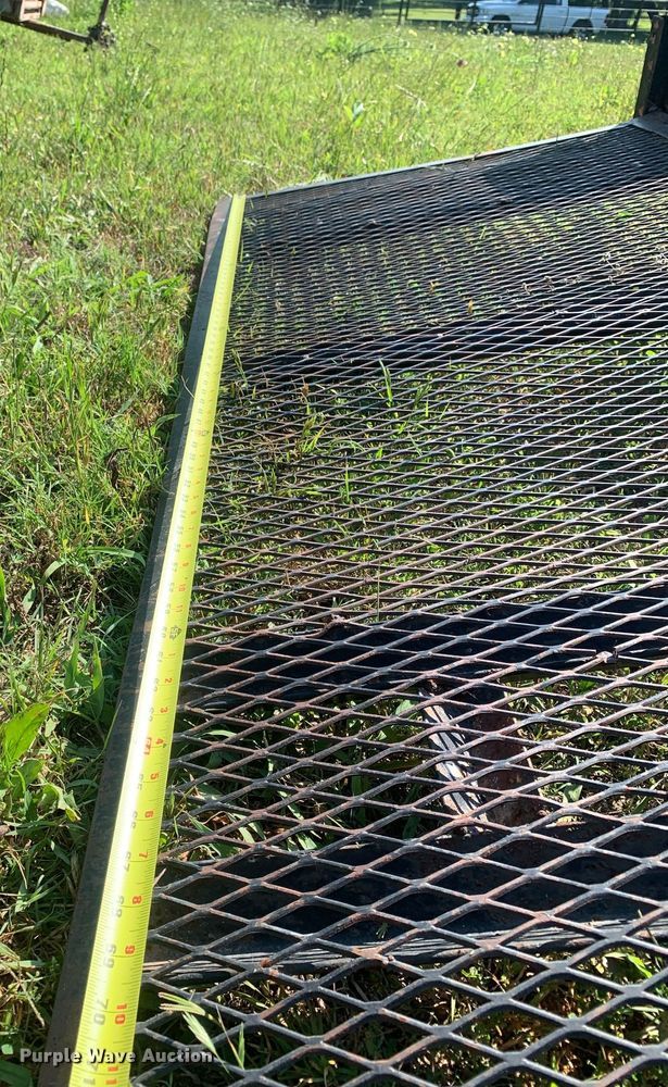 image for item LH9644 1998 Shop built  utility trailer