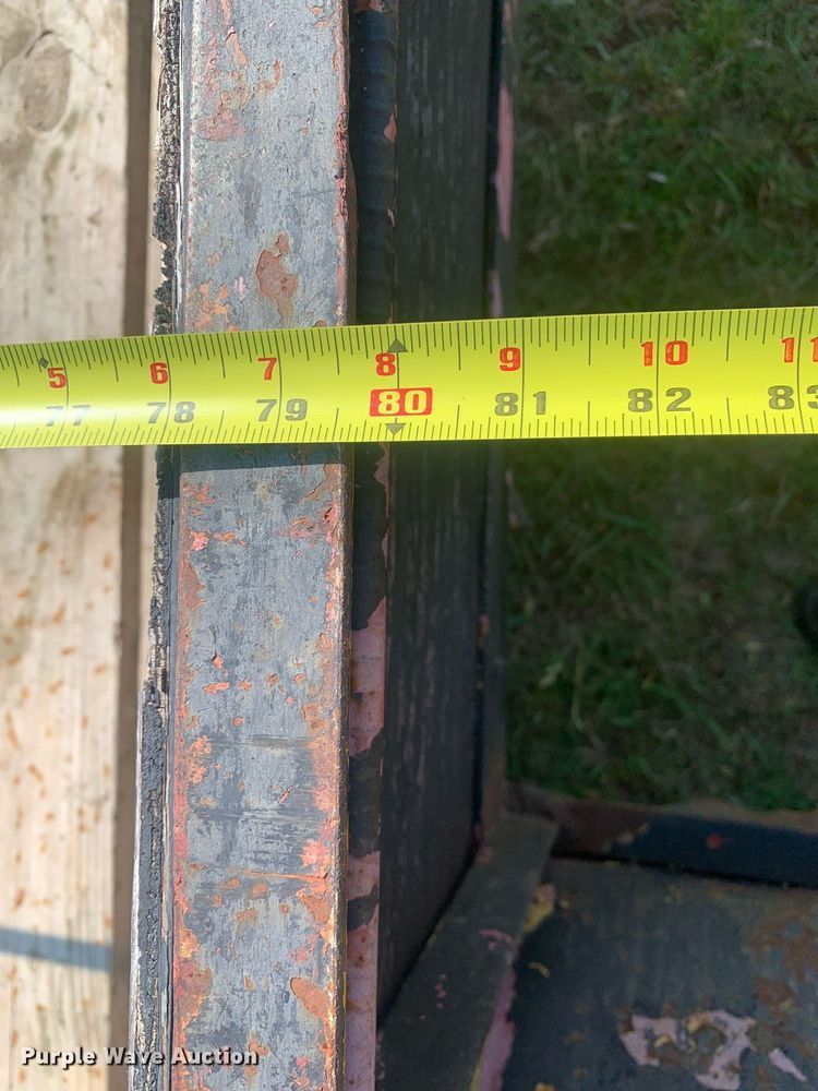 image for item LH9644 1998 Shop built  utility trailer