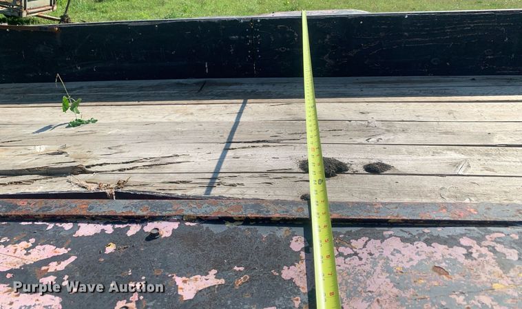 image for item LH9644 1998 Shop built  utility trailer