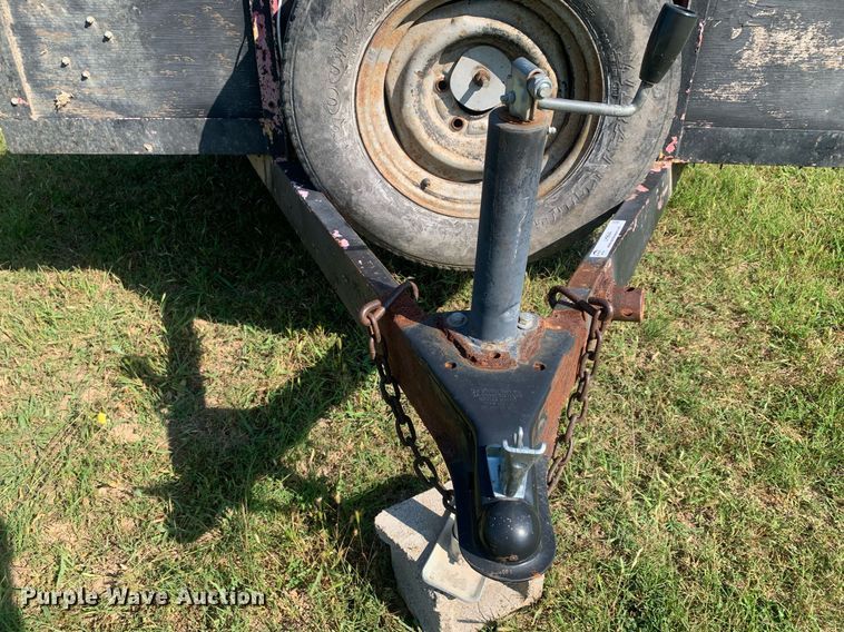 image for item LH9644 1998 Shop built  utility trailer