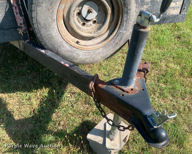 image for item LH9644 1998 Shop built  utility trailer