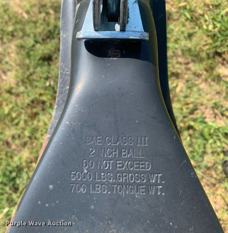 image for item LH9644 1998 Shop built  utility trailer