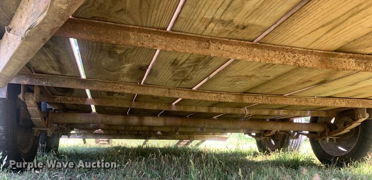 image for item LH9644 1998 Shop built  utility trailer