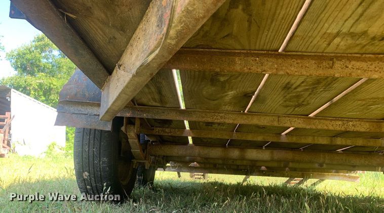 image for item LH9644 1998 Shop built  utility trailer