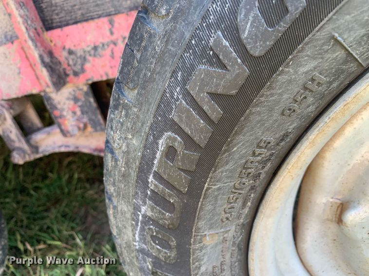 image for item LH9644 1998 Shop built  utility trailer