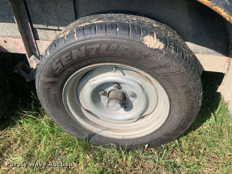 image for item LH9644 1998 Shop built  utility trailer