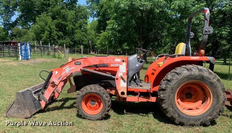 image for item LH9645 Kubota L4330 GST  MFWD tractor