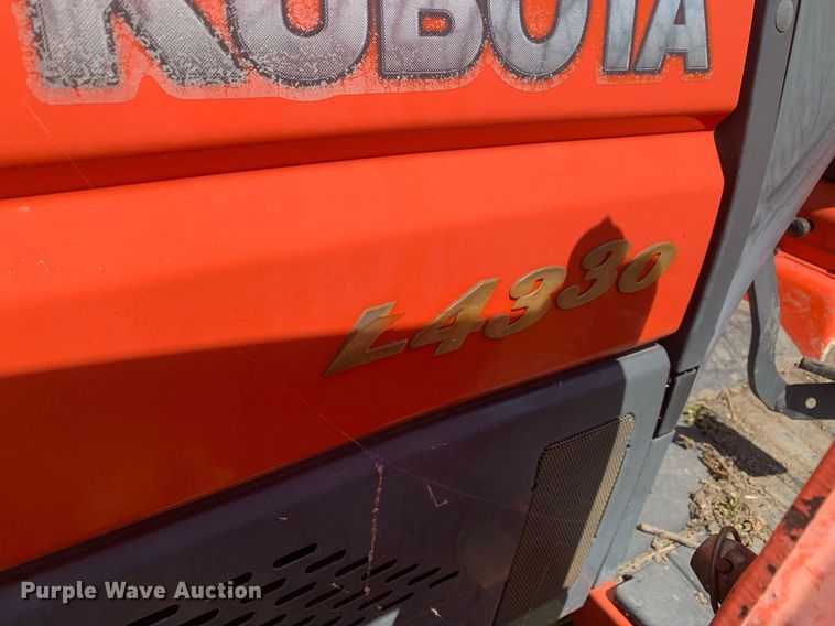 image for item LH9645 Kubota L4330 GST  MFWD tractor