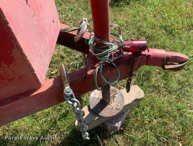 image for item LH9646 1987 Shop built  utility trailer