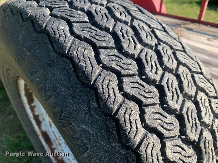 image for item LH9646 1987 Shop built  utility trailer